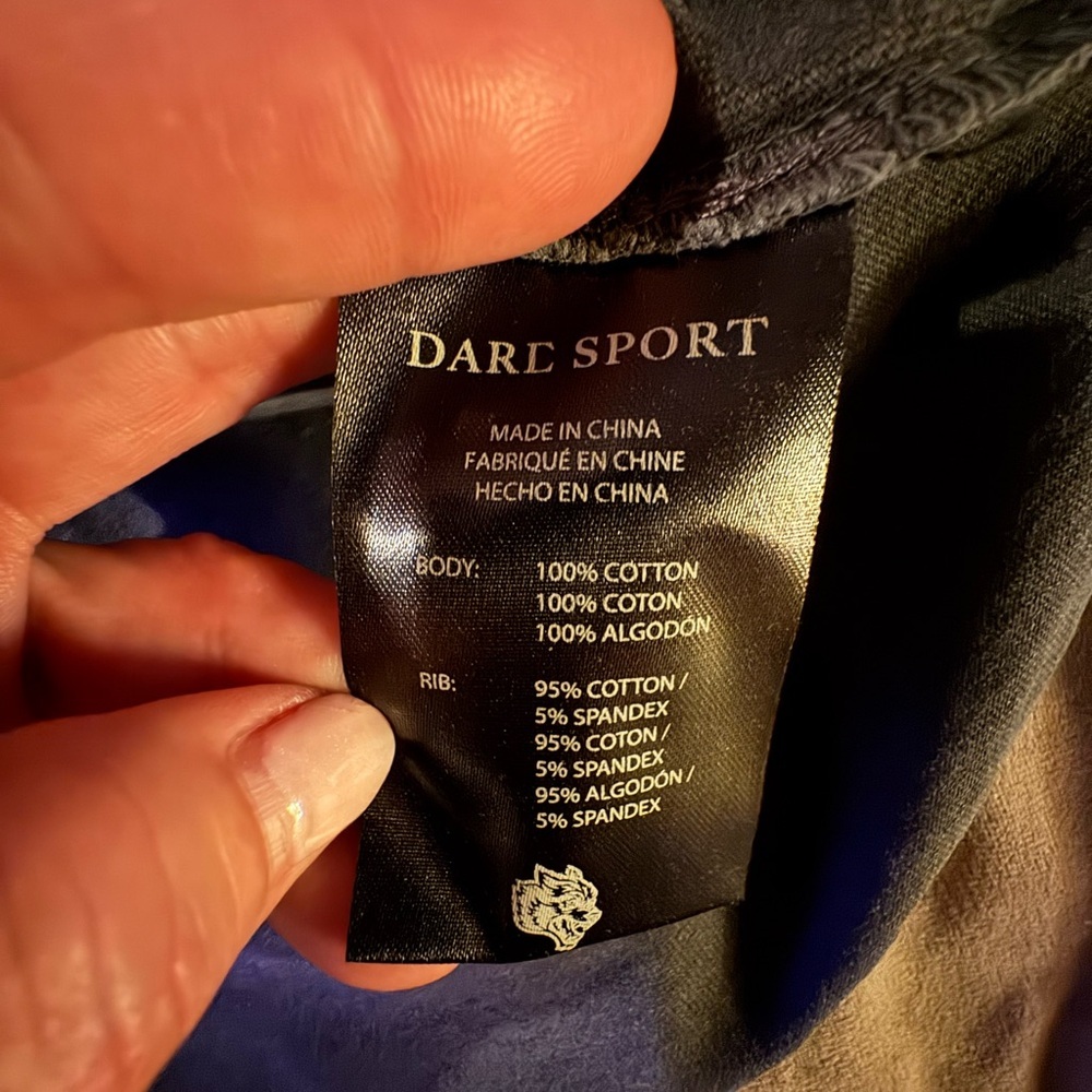 Darc Sport Wolf Gray  cotton shirt - Picture 7 of 7